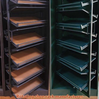 Shoe rotating rack