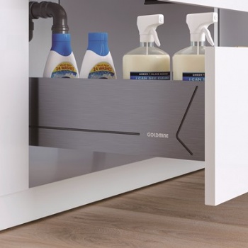 Pullout under sink U shape baskets