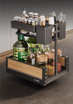 Spice pullout baskets