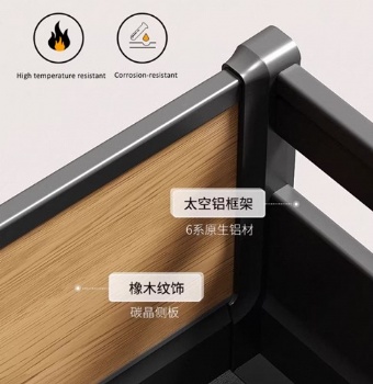 Shallow pullout baskets