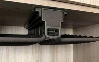 Double pullout pants rack