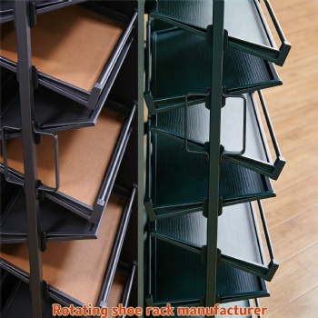 Shoe rotating rack