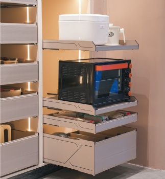 Appliance pullout tray
