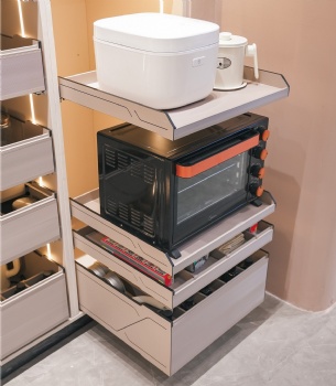 Appliance pullout tray