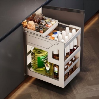 pullout spice drawer