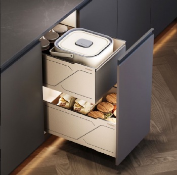 Pull-Out Basket Drawers for Fruits&Grains