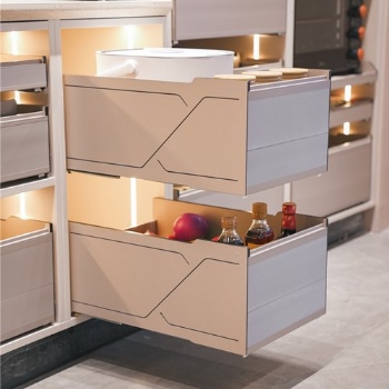 Pull-Out Basket Drawers for Fruits&Grains